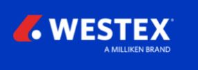 westex in white letters on blue background