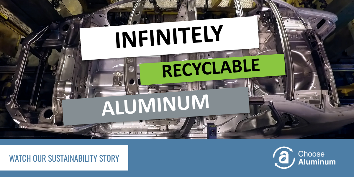 Infinitely recyclable aluminum