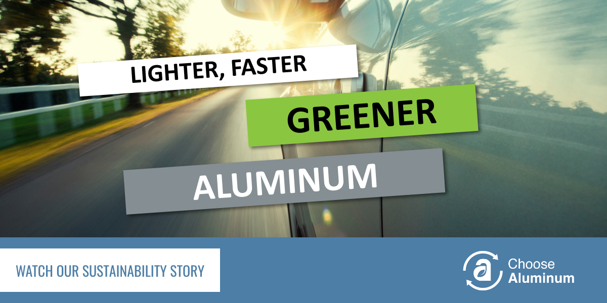 Lighter, faster, greener aluminum