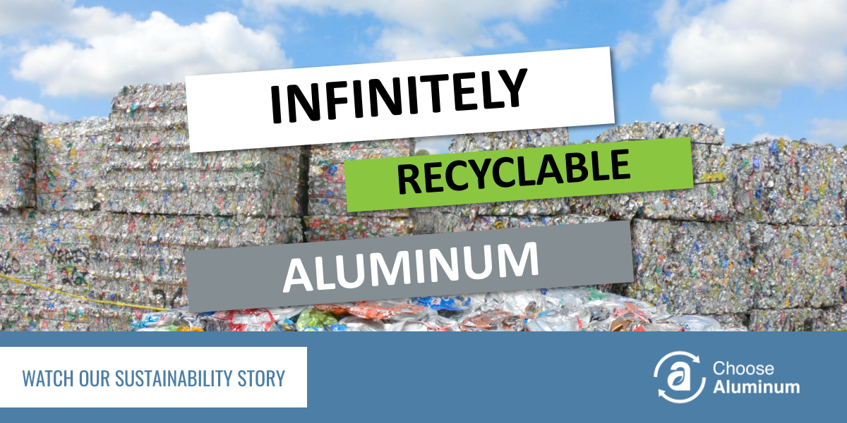 Infinitely recyclable aluminum