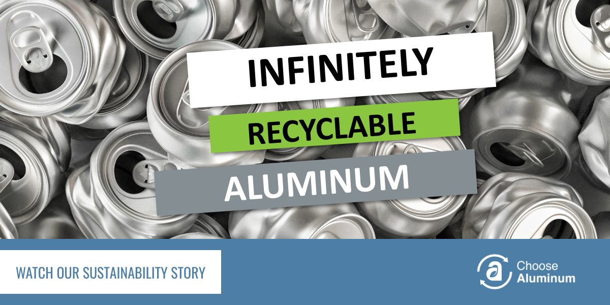 Infinitely recyclable aluminum