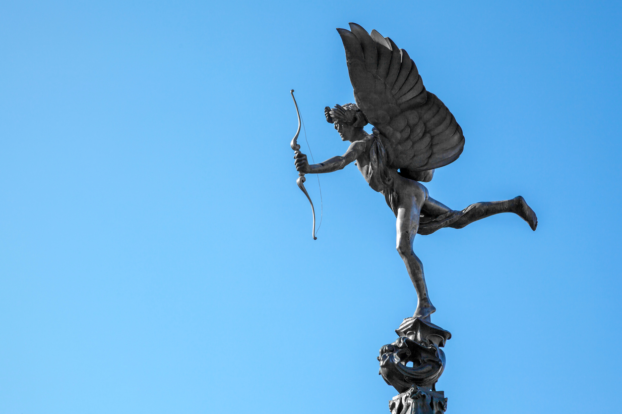 Eros statue