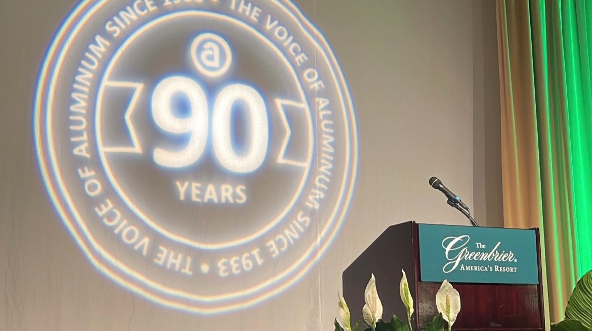 <p>90 Years as the Voice of U.S. Aluminum</p>