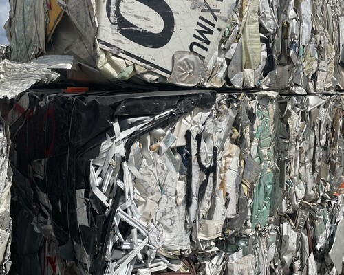 Aluminum scrapyard at Real Alloy in Morgantown, KY.